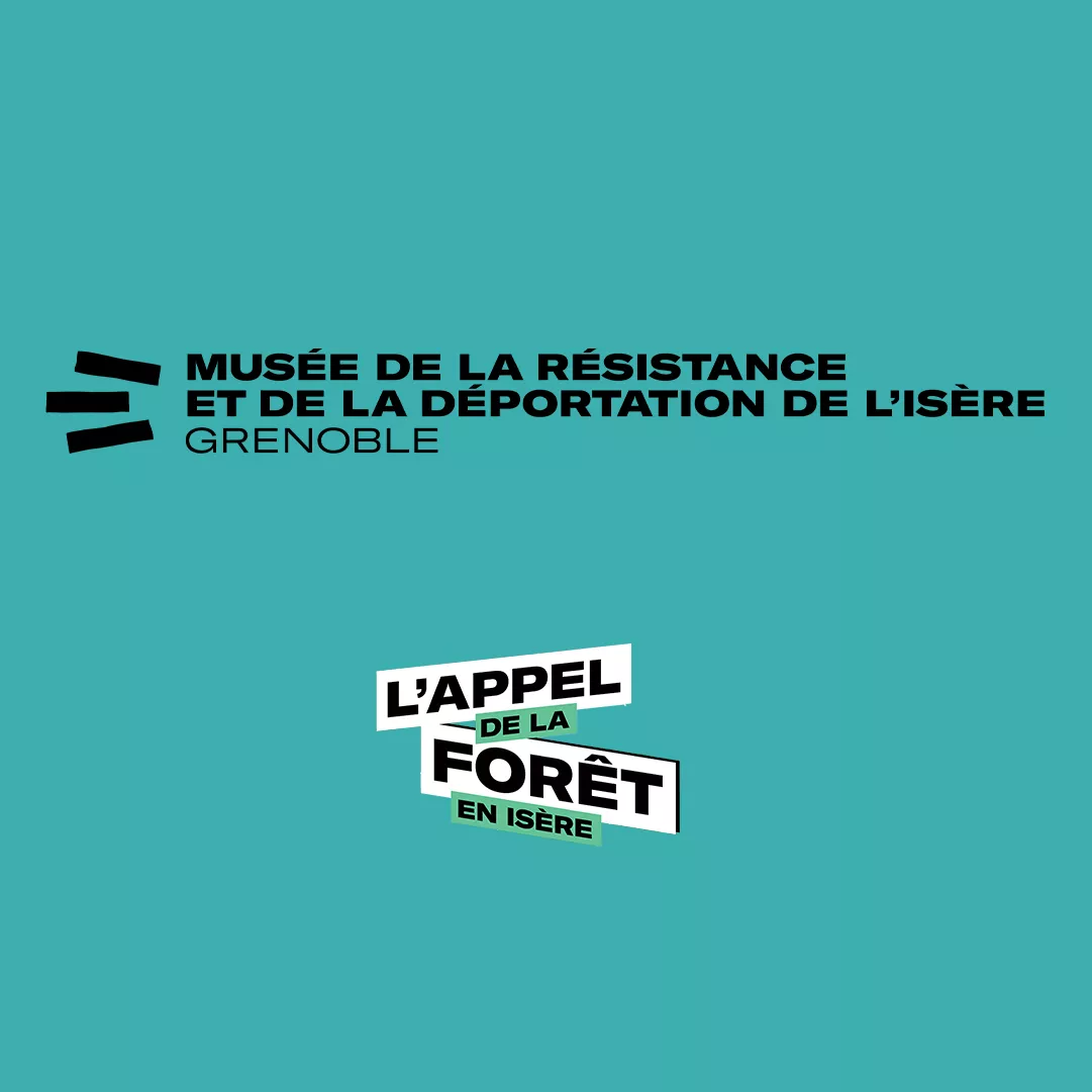 Logo du musée de la résistance et de la Déportation de l'Isère et de celui de l'appel de la forêt