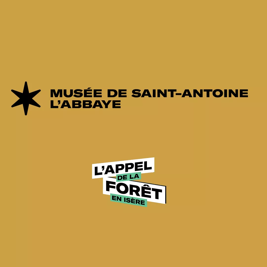 Logo du musée de Saint-Antoine l'abbaye et de celui de l'appel de la forêt